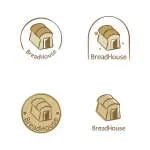 Bread house company icon