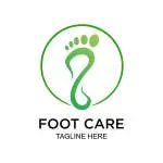 Jogger Foot care company icon