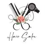 Hair art salon company icon